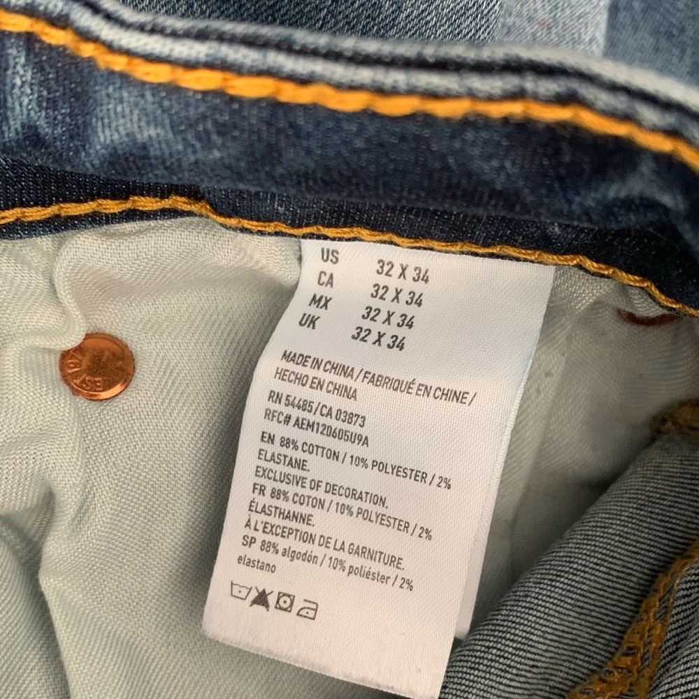 American Eagle Outfitters Extreme Flex Slim Straight Jeans - Picture 4 of 9
